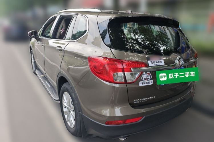 Used Buick Envision 2014 28T Four-Wheel Drive Luxury Model Rear Left 45 Deg