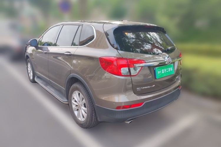 Used Buick Envision 2014 28T Four-Wheel Drive Elite Model Rear Left 45 Deg