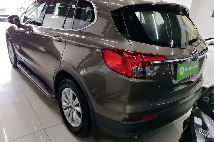 Used Buick Envision 2014 28T Four-Wheel Drive Luxury Model Rear Left 45 Deg