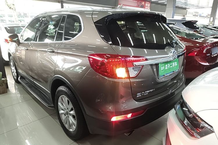 Used Buick Envision 2014 28T Four-Wheel Drive Luxury Model Rear Left 45 Deg