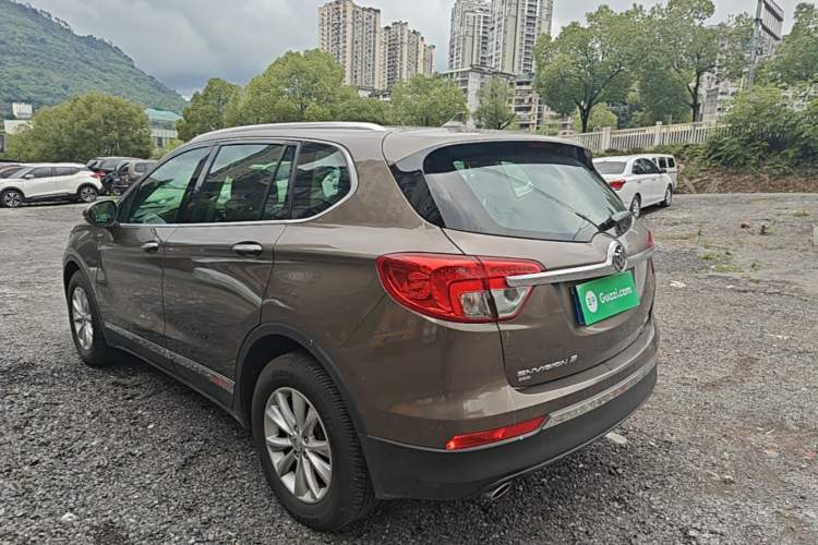 Used Buick Envision 2014 28T Four-Wheel Drive Luxury Model Rear Left 45 Deg