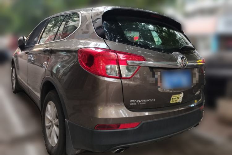 Used Buick Envision 2014 28T Four-Wheel Drive Elite Model Rear Left 45 Deg