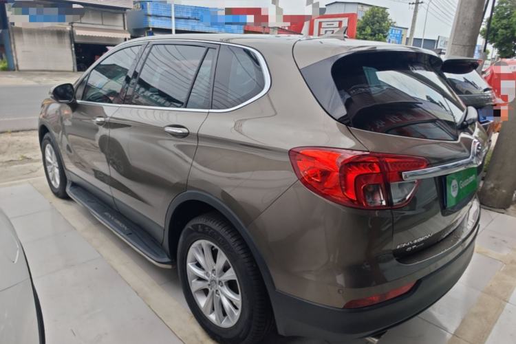 Used Buick Envision 2014 28T Four-Wheel Drive Elite Model Rear Left 45 Deg