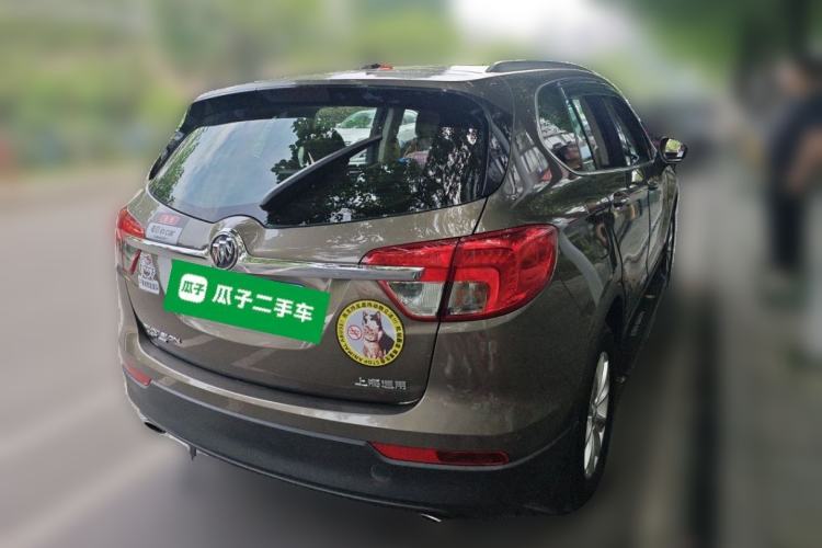 Used Buick Envision 2014 28T Four-Wheel Drive Luxury Model Rear Right 45 Deg