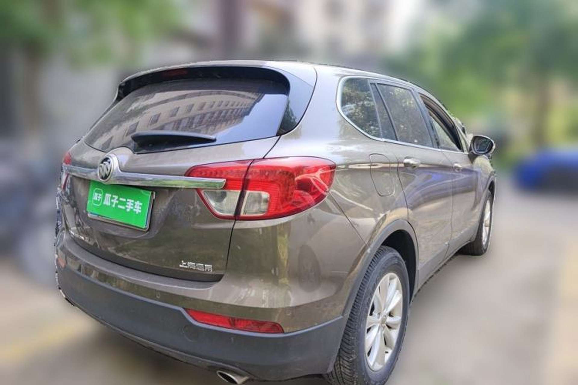 Used Buick Envision 2014 28T Four-Wheel Drive Elite Model Rear Right 45 Deg