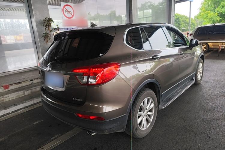Used Buick Envision 2014 28T Four-Wheel Drive Elite Model Rear Right 45 Deg