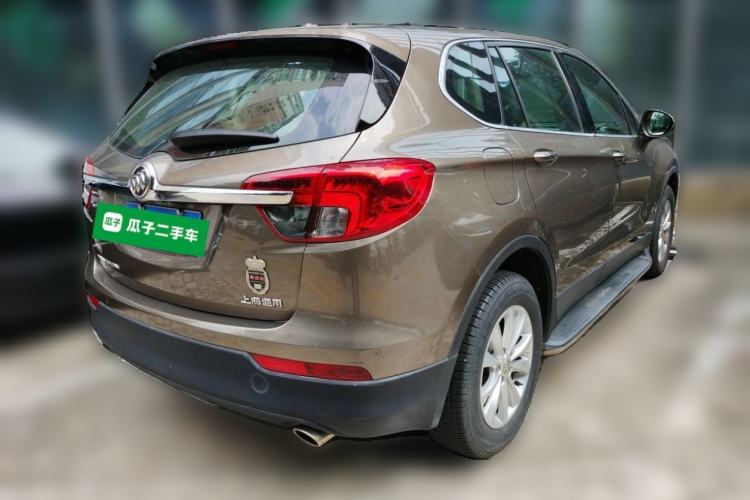 Used Buick Envision 2014 28T Four-Wheel Drive Elite Model Rear Right 45 Deg