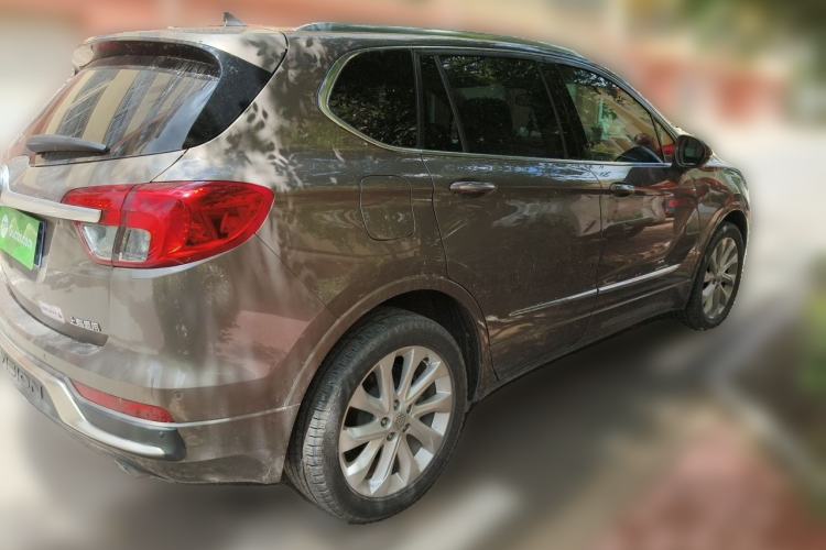 Used Buick Envision 2014 28T All-Wheel-Drive Versatile Sports Flagship Edition Rear Right 45 Deg