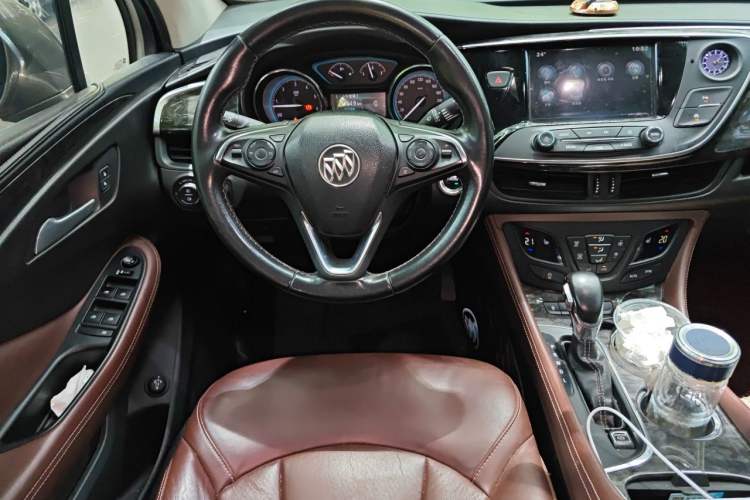Used Buick Envision 2014 28T Four-Wheel Drive Elite Model Steering Wheel