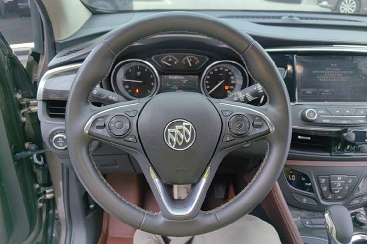 Used Buick Envision 2014 28T Four-Wheel Drive Elite Model Steering Wheel