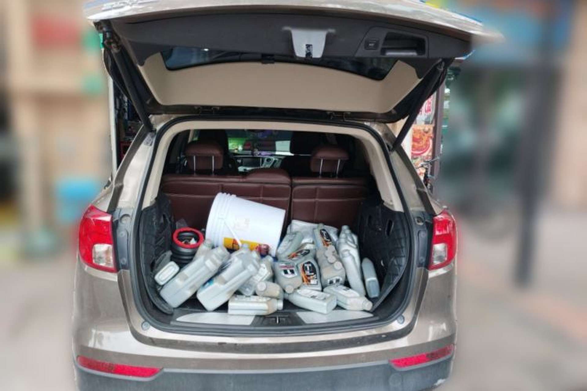Used Buick Envision 2014 28T Four-Wheel Drive Elite Model Trunk