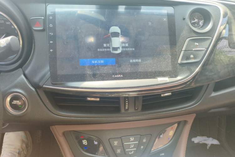 Used Buick Envision 2014 28T Four-Wheel Drive Elite Model Audio And AC Panel