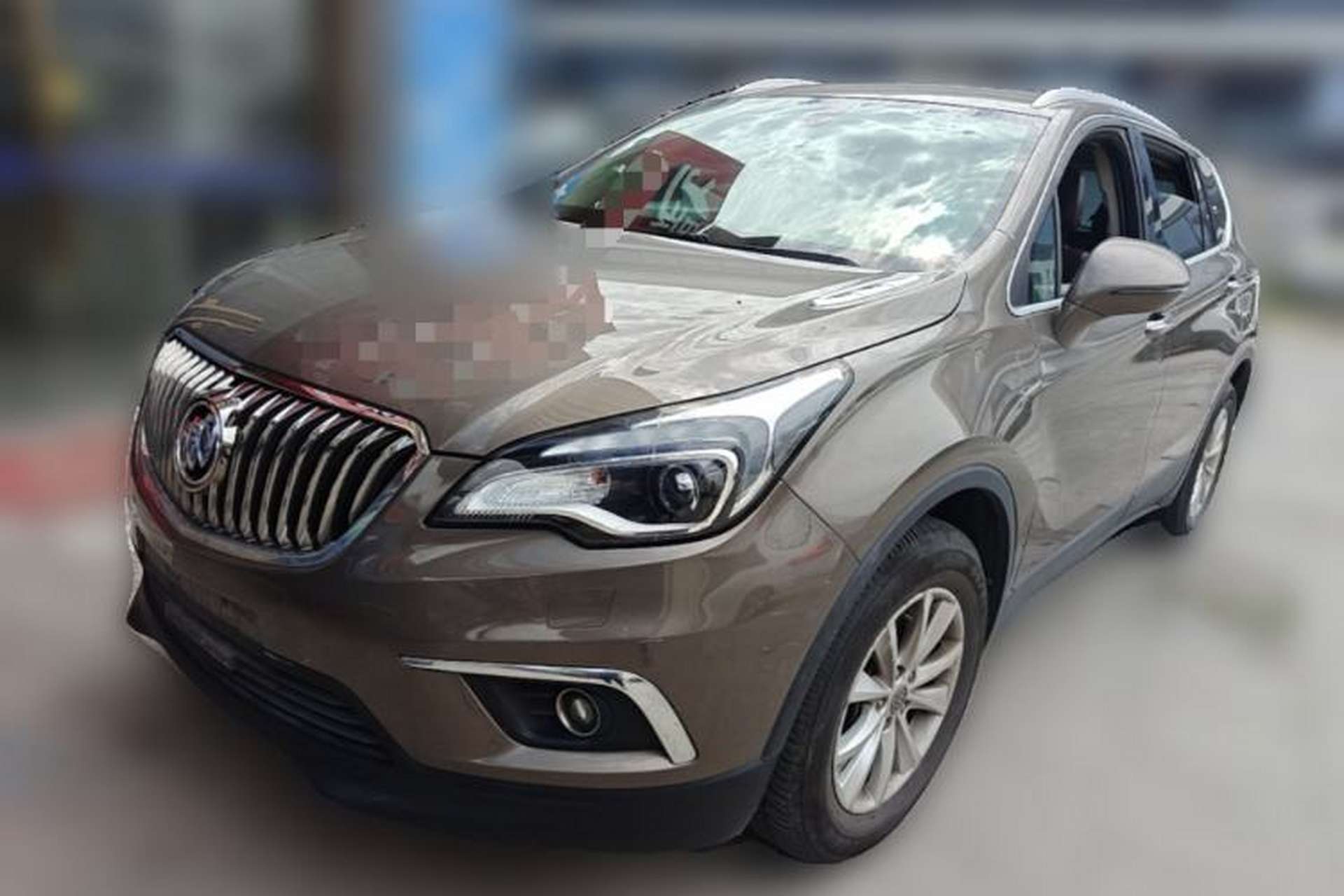 Used Buick Envision 2014 28T Four-Wheel Drive Elite Model Front Left 45 Deg