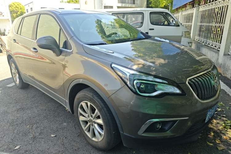 Used Buick Envision 2014 28T Four-Wheel Drive Elite Model Front Right 45 Deg