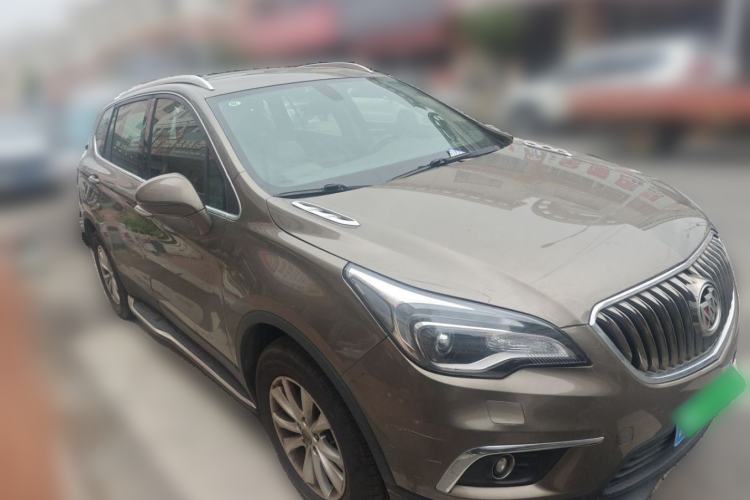 Used Buick Envision 2014 28T Four-Wheel Drive Elite Model Front Right 45 Deg