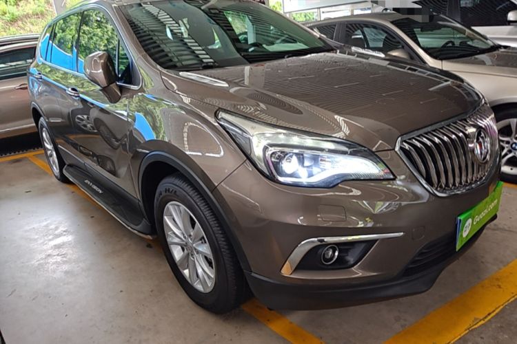 Used Buick Envision 2014 28T Four-Wheel Drive Elite Model Front Right 45 Deg