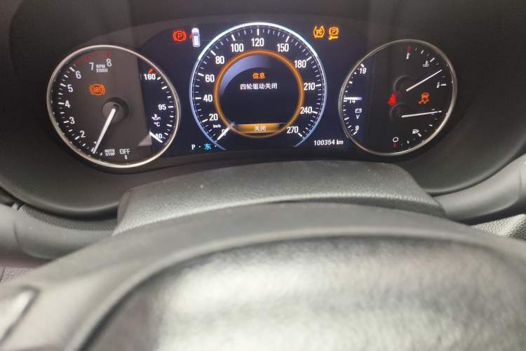 Used Buick Envision 2014 28T All-Wheel-Drive Versatile Sports Flagship Edition Odometer Close Up