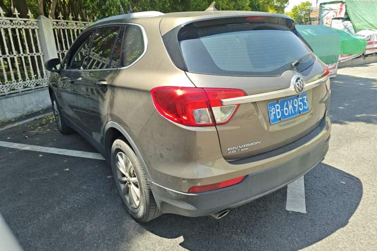 Used Buick Envision 2014 28T Four-Wheel Drive Elite Model Rear Left 45 Deg