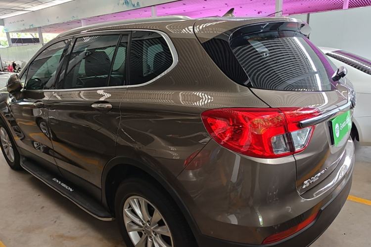 Used Buick Envision 2014 28T Four-Wheel Drive Elite Model Rear Left 45 Deg