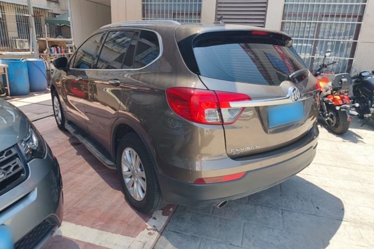 Used Buick Envision 2014 28T Four-Wheel Drive Luxury Model Rear Left 45 Deg