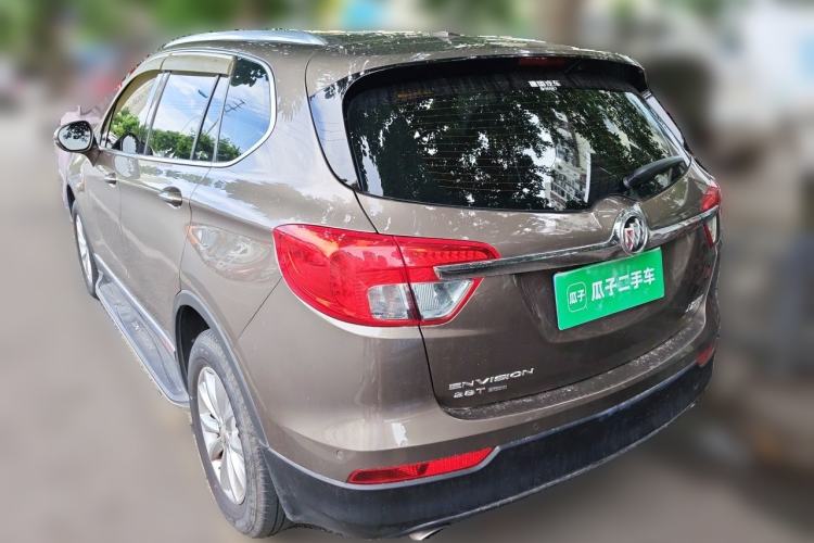 Used Buick Envision 2014 28T Four-Wheel Drive Luxury Model Rear Left 45 Deg