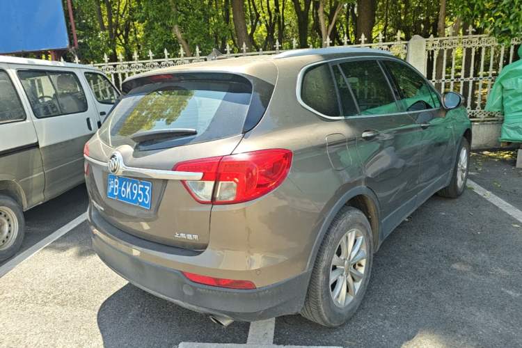 Used Buick Envision 2014 28T Four-Wheel Drive Elite Model Rear Right 45 Deg