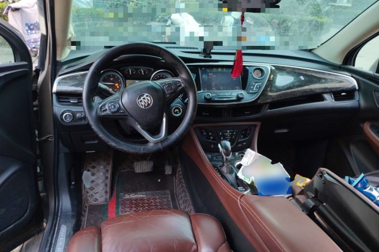 Used Buick Envision 2014 28T Four-Wheel Drive Luxury Model Center Console