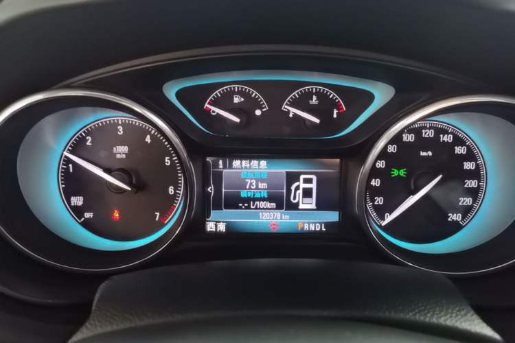 Used Buick Envision 2014 28T Four-Wheel Drive Elite Model Instrument Cluster
