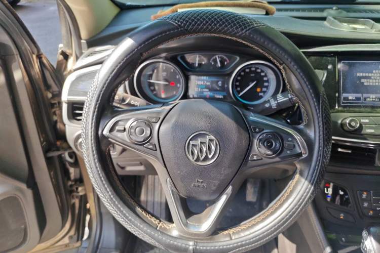 Used Buick Envision 2014 28T Four-Wheel Drive Elite Model Steering Wheel