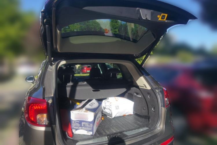Used Buick Envision 2014 28T Four-Wheel Drive Elite Model Trunk