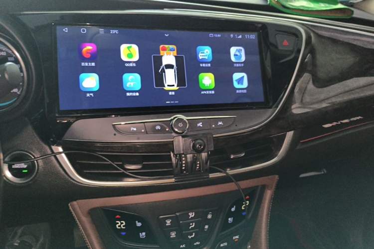Used Buick Envision 2014 28T Four-Wheel Drive Luxury Model Audio And AC Panel