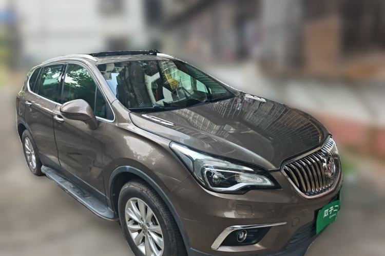 Used Buick Envision 2014 28T Four-Wheel Drive Elite Model Front Right 45 Deg