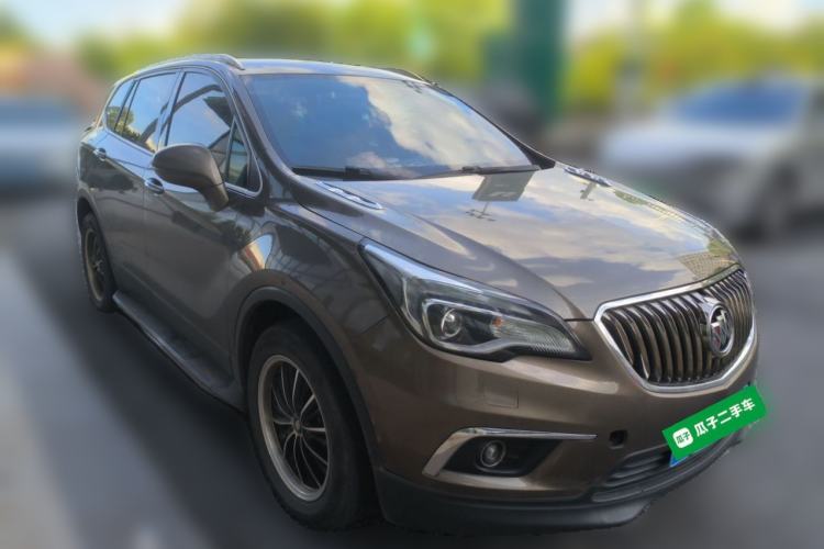 Used Buick Envision 2014 28T Four-Wheel Drive Elite Model Front Right 45 Deg