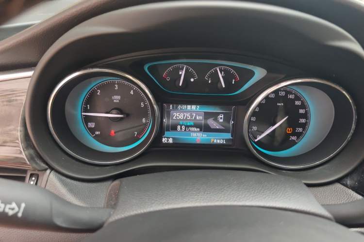 Used Buick Envision 2014 28T Four-Wheel Drive Elite Model Instrument Cluster