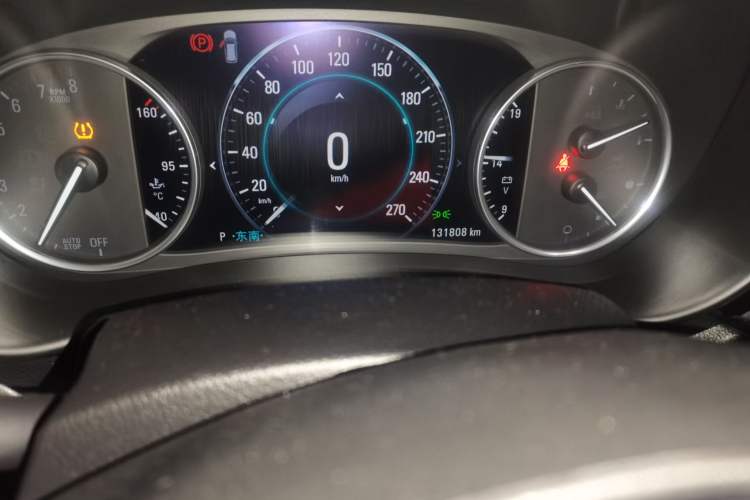Used Buick Envision 2014 28T All-Wheel-Drive Versatile Sports Flagship Edition Odometer Close Up