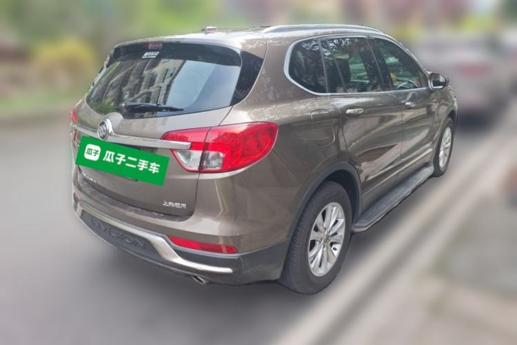 Used Buick Envision 2014 28T Four-Wheel Drive Luxury Model Rear Right 45 Deg