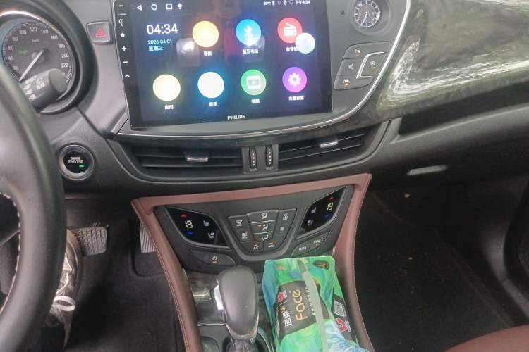 Used Buick Envision 2014 28T Four-Wheel Drive Luxury Model Audio And AC Panel