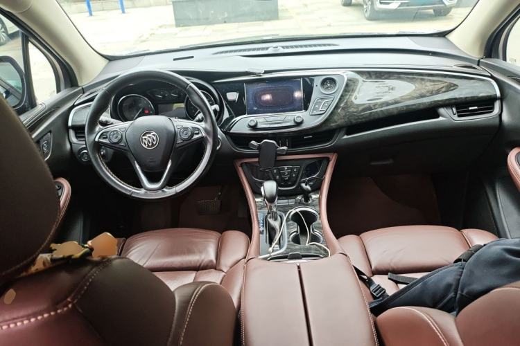 Used Buick Envision 2014 28T Four-Wheel Drive Luxury Model Center Console