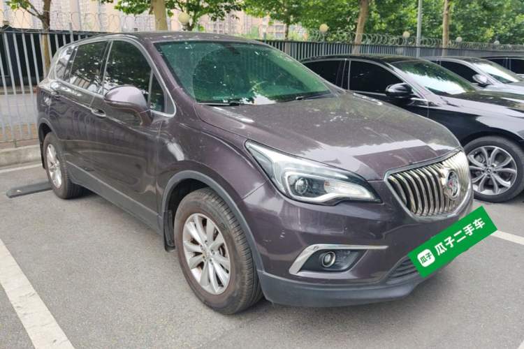 Used Buick Envision 2014 28T Four-Wheel Drive Elite Model Front Right 45 Deg