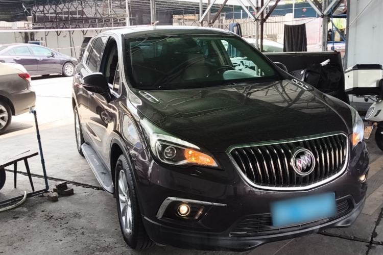 Used Buick Envision 2014 28T Four-Wheel Drive Elite Model Front Right 45 Deg