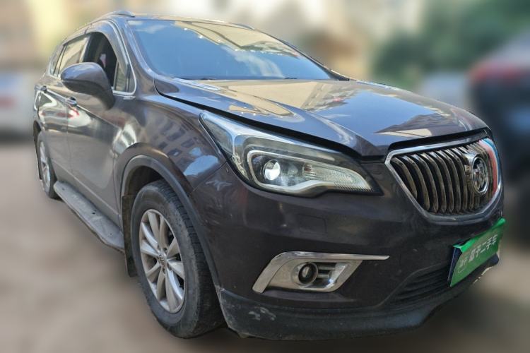 Used Buick Envision 2014 28T Four-Wheel Drive Elite Model Front Right 45 Deg