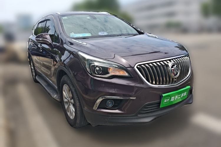 Used Buick Envision 2014 28T Four-Wheel Drive Elite Model Front Right 45 Deg