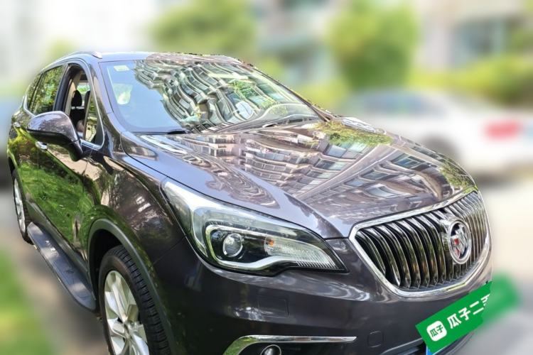 Used Buick Envision 2014 28T Four-Wheel Drive Elite Model Front Right 45 Deg