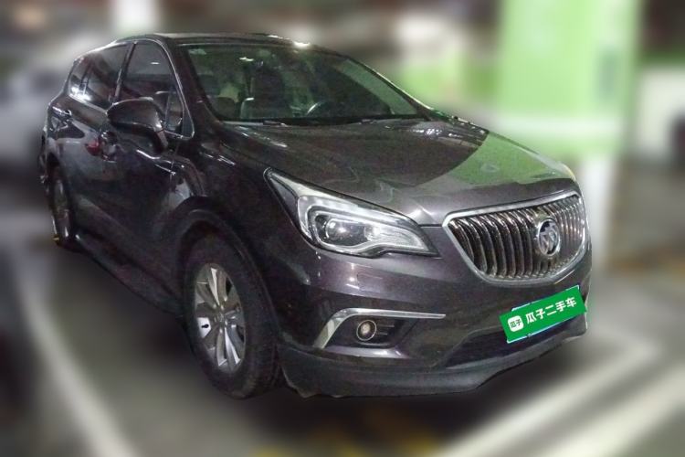 Used Buick Envision 2014 28T Four-Wheel Drive Elite Model Front Right 45 Deg