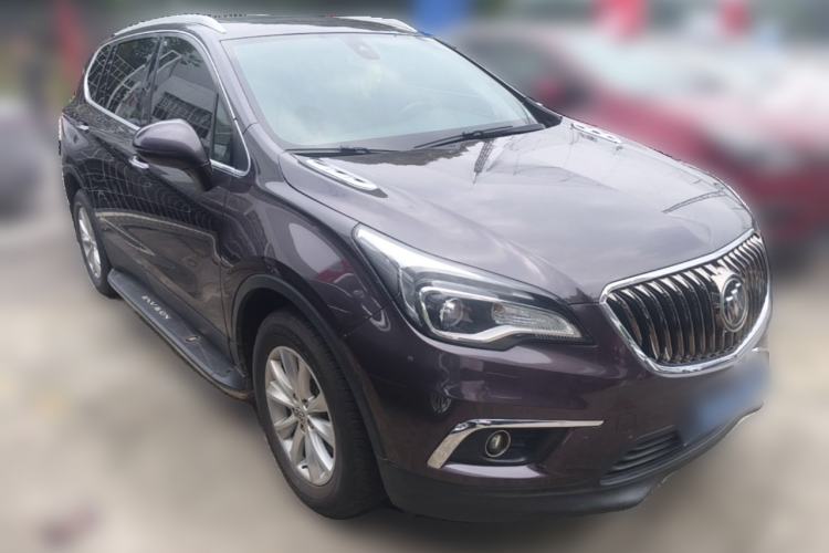 Used Buick Envision 2014 28T Four-Wheel Drive Luxury Model Front Right 45 Deg