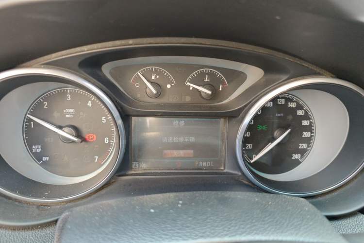 Used Buick Envision 2014 28T Four-Wheel Drive Elite Model Instrument Cluster
