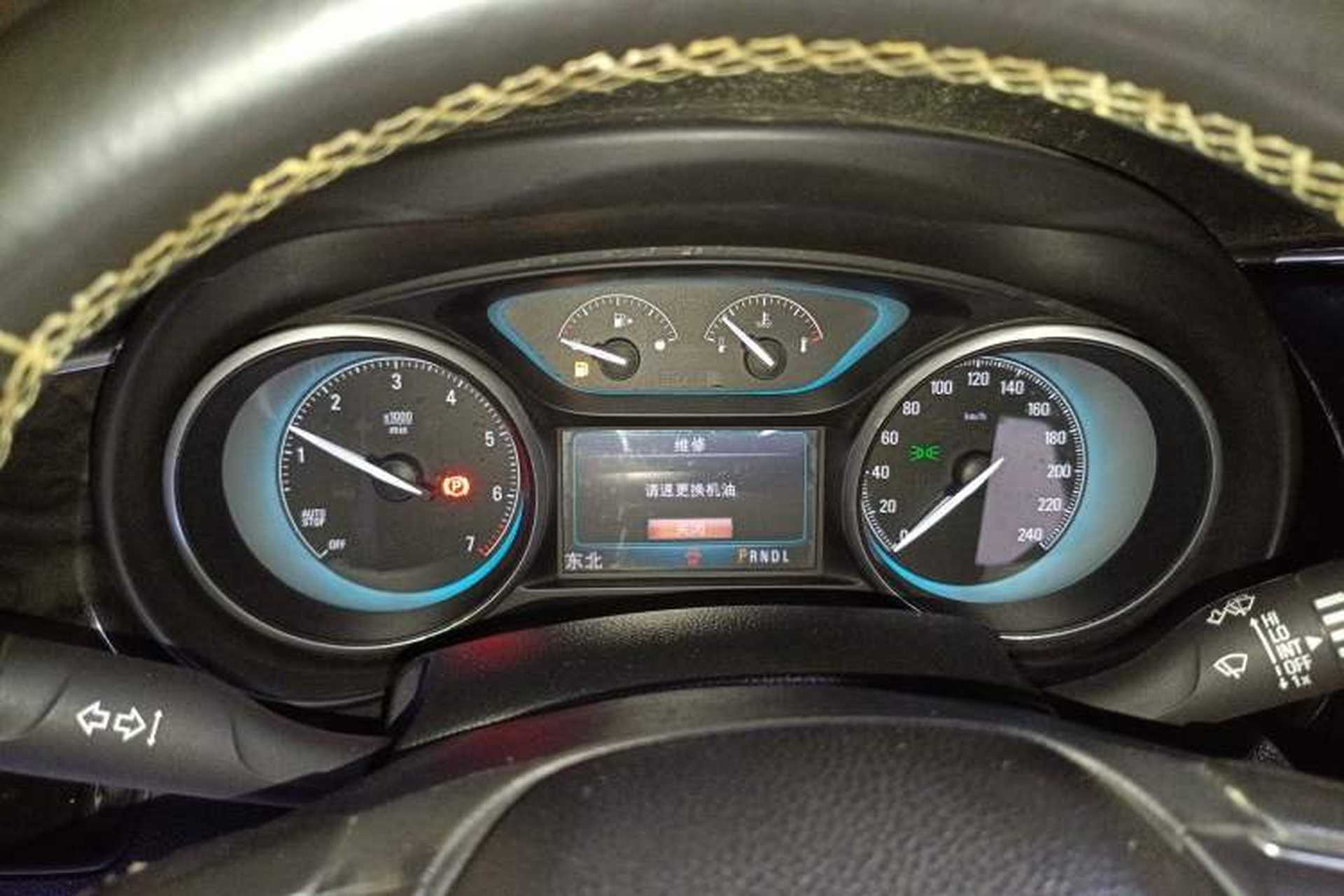 Used Buick Envision 2014 28T Four-Wheel Drive Elite Model Instrument Cluster