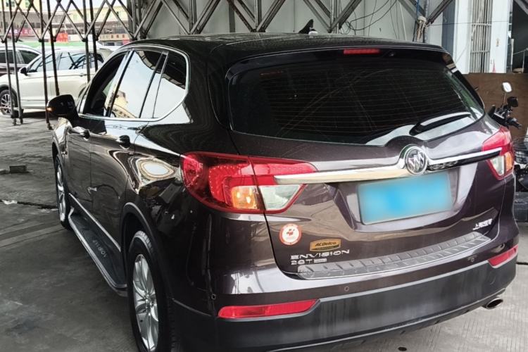 Used Buick Envision 2014 28T Four-Wheel Drive Elite Model Rear Left 45 Deg