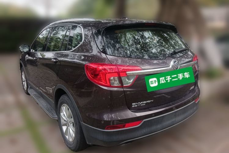 Used Buick Envision 2014 28T Four-Wheel Drive Luxury Model Rear Left 45 Deg