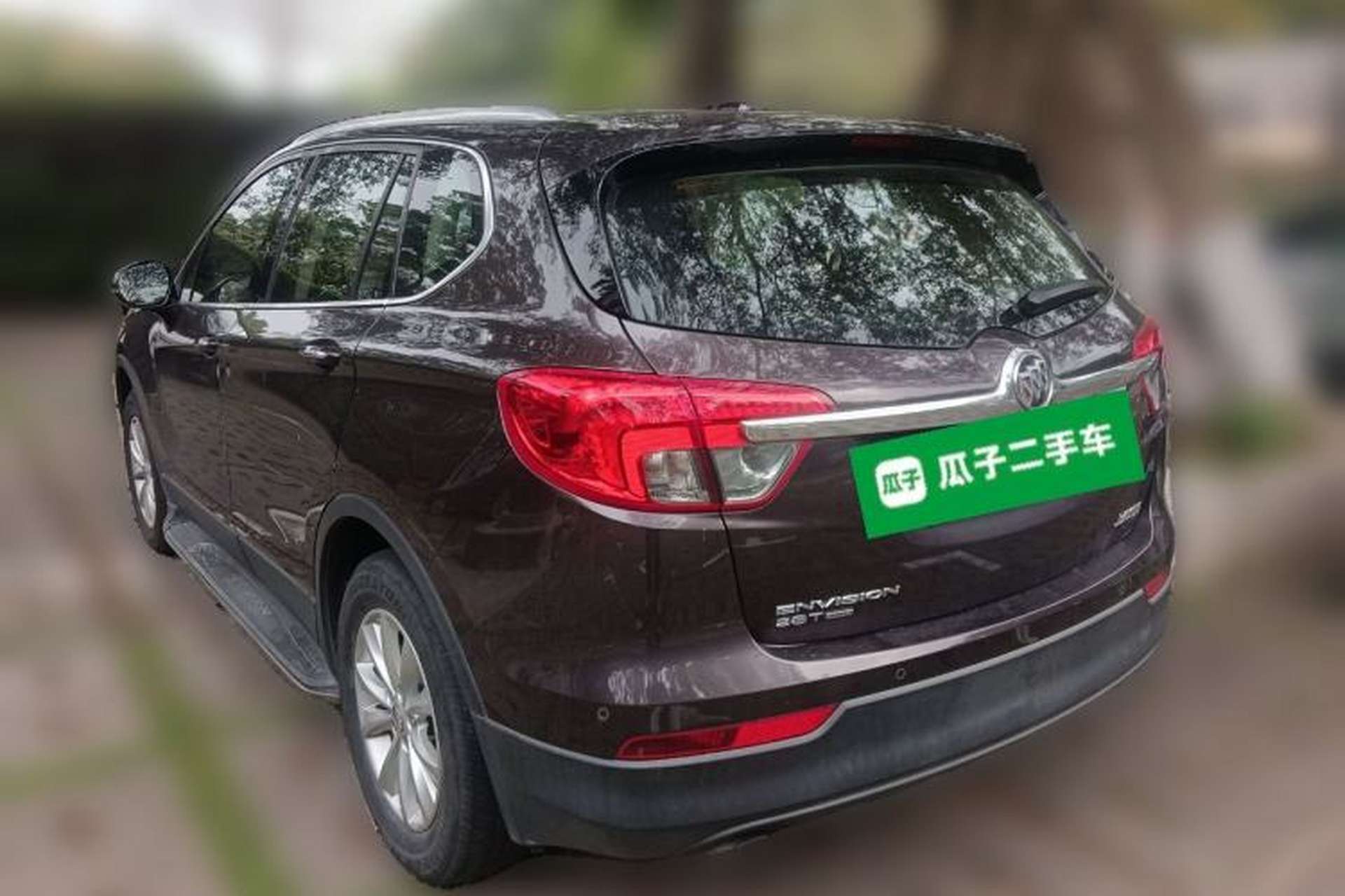 Used Buick Envision 2014 28T Four-Wheel Drive Luxury Model Rear Left 45 Deg